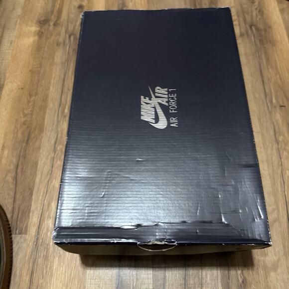 2018 Nike Air Force 1 LV8 Style Waxed Canvas Black Gum Medium Brown main image 11